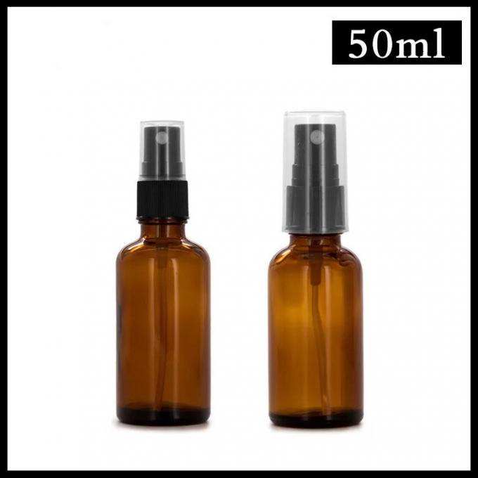 Capacità di vetro ambrata della bottiglia 30ml 60ml 120ml del contagoccia dell'olio essenziale dello spruzzo