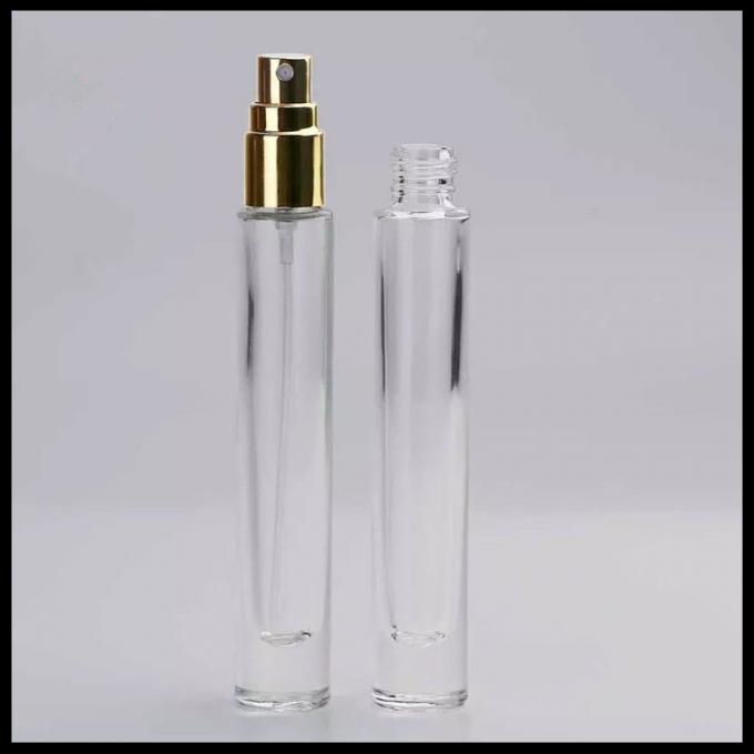 Le bottiglie materiali di vetro dello spruzzo di profumo, piccolo spruzzo vuoto imbottiglia intorno a forma lunga