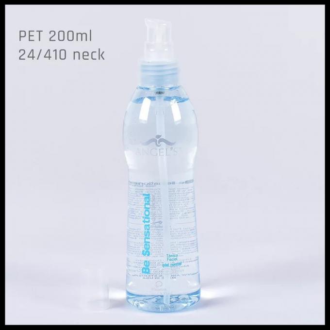 PET la pompa di plastica cosmetica della lozione della bottiglia del gel dello spruzzo delle bottiglie di cura personale 200ml
