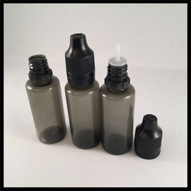 Porcellana Chiare bottiglie nere del contagoccia, bottiglie di plastica del contagoccia di occhio del grado medico fornitore