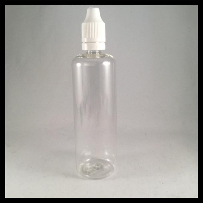 Grandi bottiglie di plastica del contagoccia di capacità 100ml, chiare bottiglie vuote di plastica del contagoccia di occhio